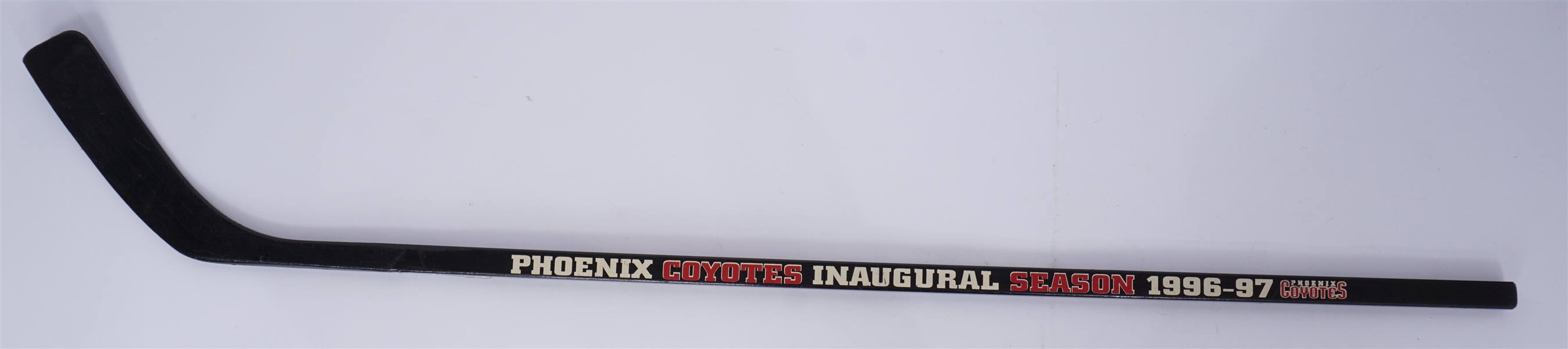 Phoenix Coyotes Inaugural Season Commemorative Hockey Stick