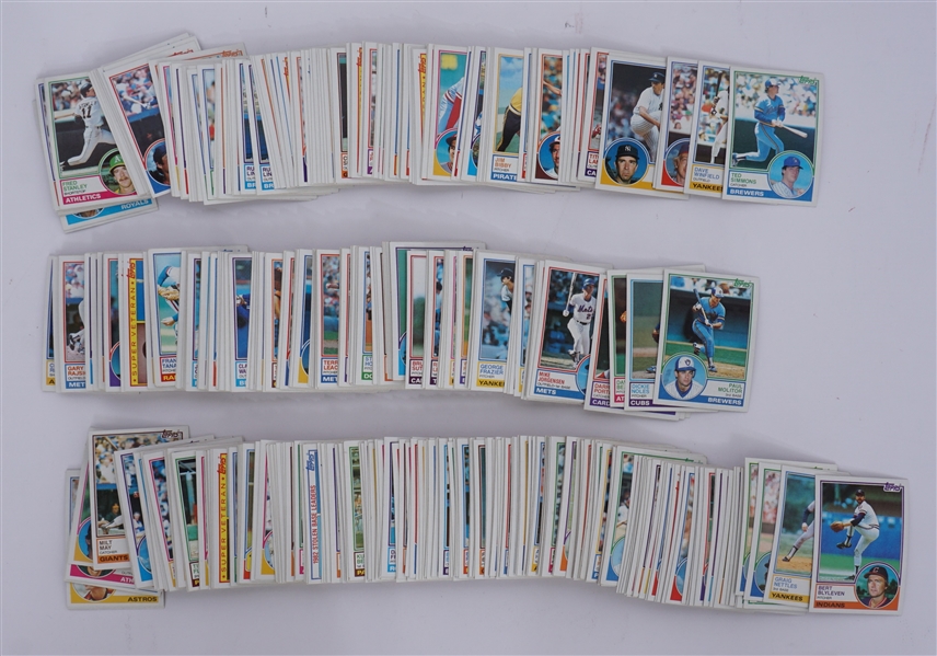 Collection of 1983 Topps Baseball Cards