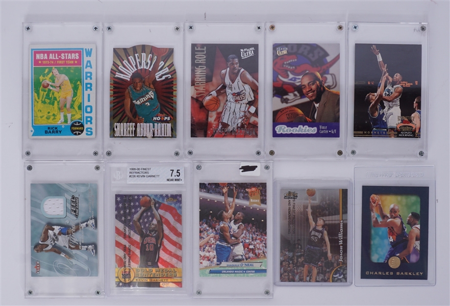 Lot of 10 Miscellaneous Basketball Cards