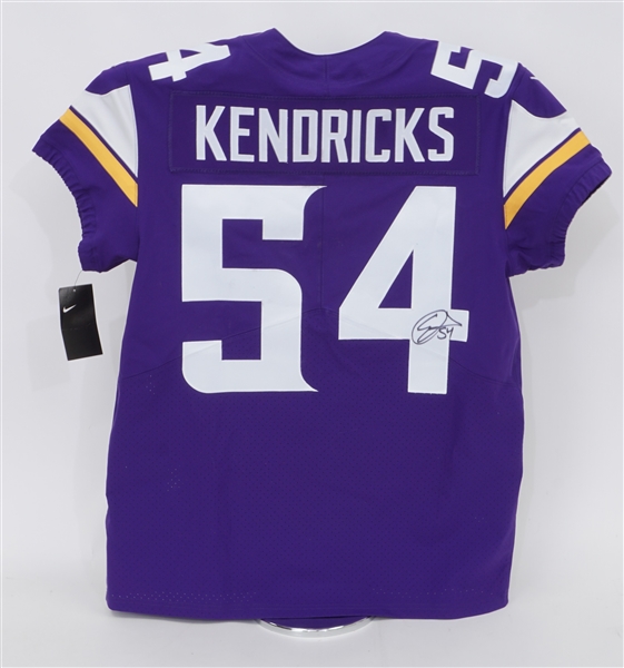 Eric Kendricks Autographed Minnesota Vikings On-Field Style Jersey w/ Team Provenance