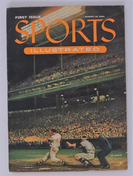 Sports Illustrated First Issue August 16, 1954 w/ All 27 Cards