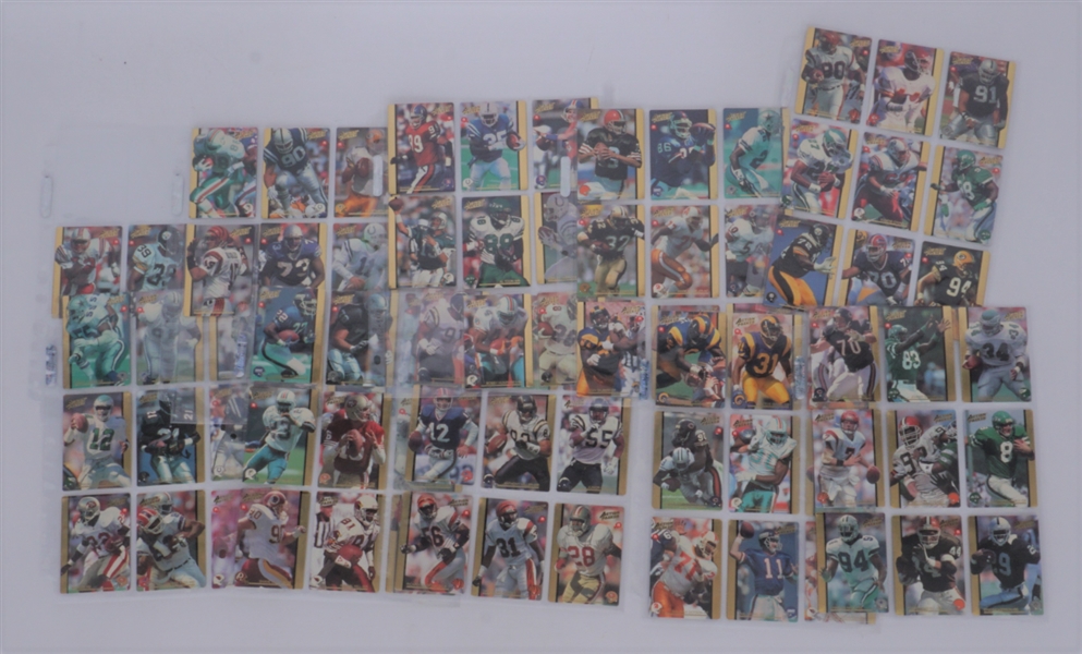 Collection of 1992 Action Packed Football Cards