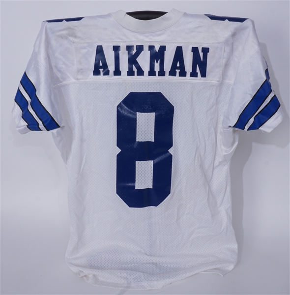 Troy Aikman 1993 Dallas Cowboys Game Issued Jersey w/ Dave Miedema LOA