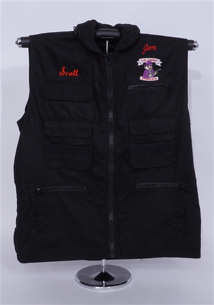 "The Jersey Syndicate" Original Vest With "Scott" Embroidered