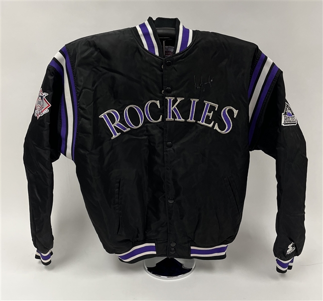 Don Baylor c. 1993-98 Colorado Rockies Game Used & Autographed Jacket