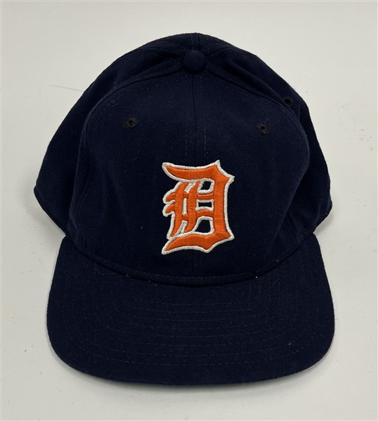 Alan Trammell c. 1979 Detroit Tigers Game Used Hat