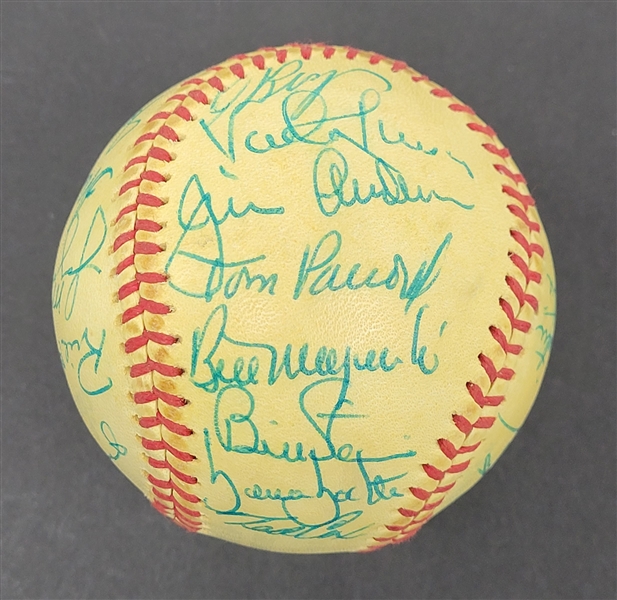 1980 Seattle Mariners Team Signed OAL Baseball w/ Beckett LOA