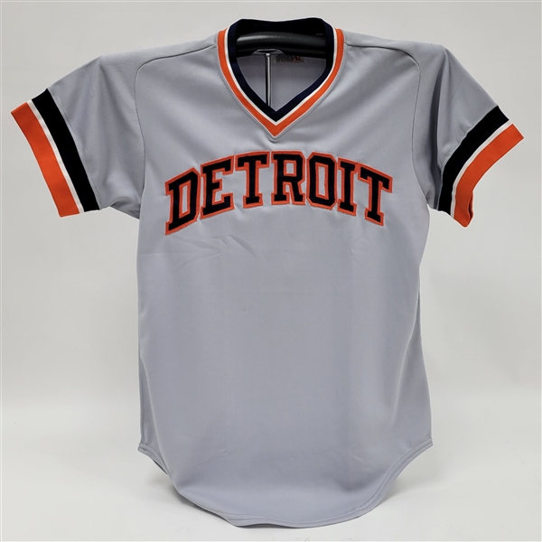 1983 Howard Johnson Detroit Tigers Game Model Jersey Acquired Directly From Wilson Rep