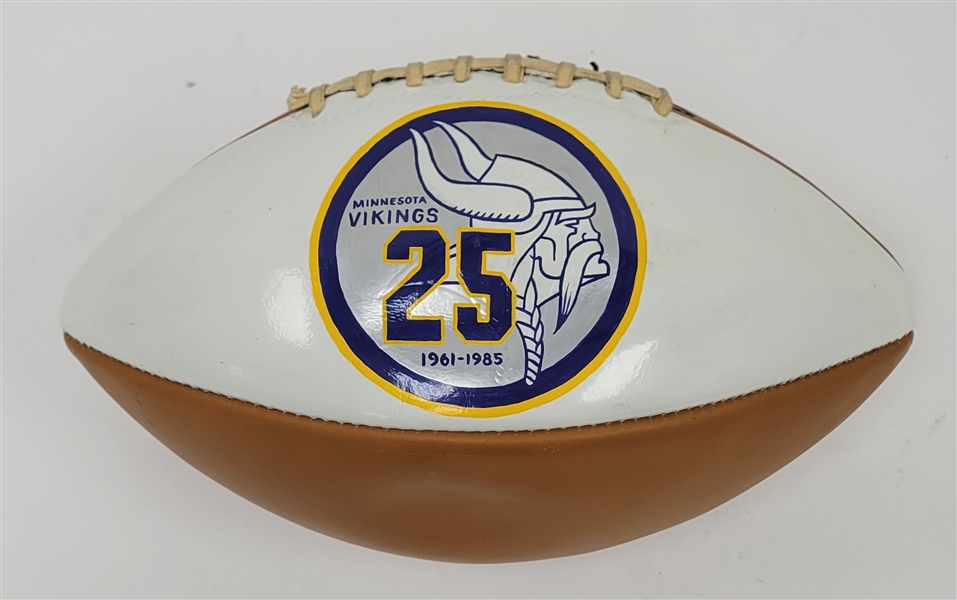 Minnesota Vikings 25th Anniversary Football