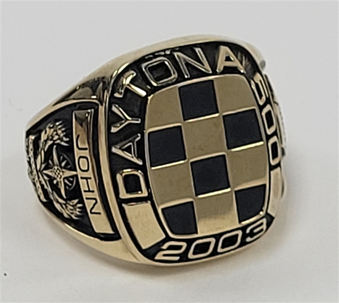 2003 Daytona 500 10K Gold Ring