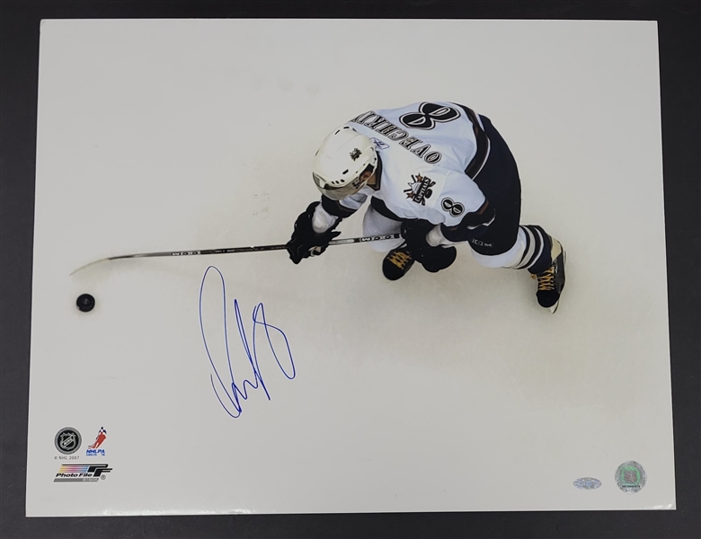 Alexander Ovechkin Autographed Capitals 16x20 Mounted Photo Steiner