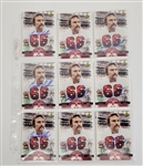 Lot of 17 Conrad Dobler Autographed Football Cards