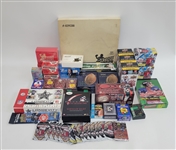 Collection of Football Card Boxes & Packs