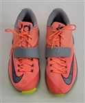 Kevin Durant 2014 Game Issued Nike KD7 35,000 Degrees Basketball Shoes