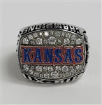 Kansas Jayhawks 2007 Big 12 Basketball Championship Booster Alumni Ring
