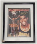Magic Johnson Autographed & Framed Sports Illustrated Cover UDA