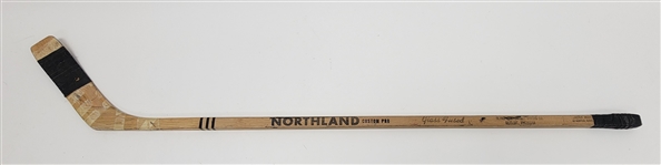 Gordie Howe Game Used Hockey Stick