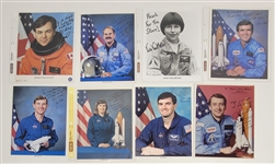 Lot of 30 Astronauts Autographed 8x10 Photos w/ Letter of Provenance