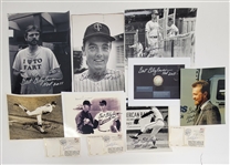 Bert Blyleven Lot of (11) Signed Photos and Cachets w/Blyleven Signed Letter of Provenance 