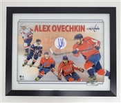 Alexander Ovechkin Autographed & Framed Embedded Signature Display