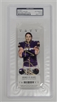 Adam Thielen Autographed & Encapsulated Authentic Ticket From First NFL Receiving TD Beckett