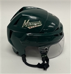 Adam Gilmour Minnesota Wild Game Used Helmet