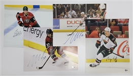 Lot of 4 Ryan Suter, Eric Staal, & Wes Walz Autographed Minnesota Wild 16x20 Photos Beckett