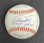 Kirby Puckett Autographed Stat Baseball LE #307/1000