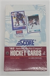 Factory Sealed 1992 Score Hockey Wax Box