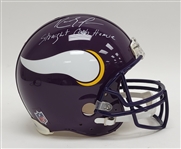 Randy Moss Autographed & Inscribed Minnesota Vikings Full Size Authentic Helmet Beckett