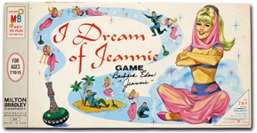 Barbara Eden Autographed & Inscribed "I Dream of Jeannie" Vintage 1965 Board Game JSA