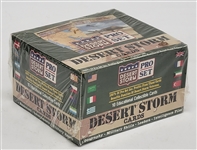 Factory Sealed 1991 Desert Storm Pro Set Wax Box