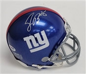 Saquon Barkley Autographed New York Giants Mini Helmet PSA/DNA