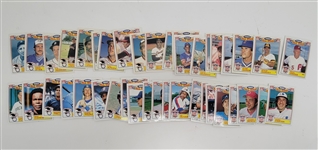 Lot of (2) 1984 & 1985 Topps Baseball 1983 & 1984 All-Star Complete Sets