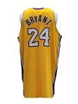 Kobe Bryant 2007-08 Los Angeles Lakers Game Used Jersey w/ DC Sports & Dave Miedema LOAs *Only MVP Season*