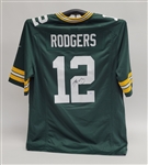 Aaron Rodgers Autographed Green Bay Packers Jersey Steiner