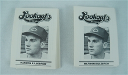 Minnesota Twins Lot of 2 Chattanooga Lookouts Sets w/ Harmon Killebrew