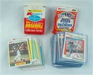 Lot of 2 K-Mart 1982 & 1987 Baseball Card Sets w/ Original Boxes