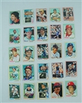 Lot of 25 Autographed 1978 Topps Baseball Cards