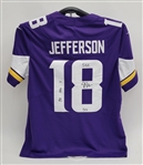 Justin Jefferson Autographed & Multi-Inscribed Minnesota Vikings Nike On-Field Jersey Beckett