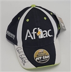 Carl Edwards Autographed Aflac Racing Hat JSA