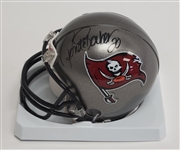 Ronde Barber Autographed Tampa Bay Buccaneers Mini Helmet