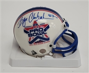 Matt Birk & Byron Chamberlain Dual Autographed 2002 Pro Bowl Mini Helmet