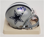 Marion Barber Autographed Dallas Cowboys Mini Helmet