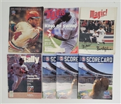 Lot of 7 Minnesota Twins Programs & Magazines