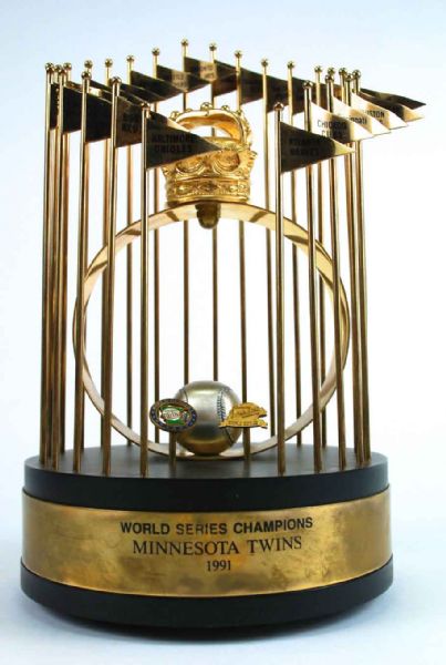 Minnesota Twins 1991 World Series Trophy