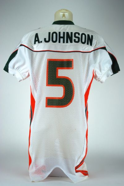Andre Johnson Game Used Rose Bowl MVP Jersey