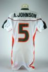 Andre Johnson Game Used Rose Bowl MVP Jersey