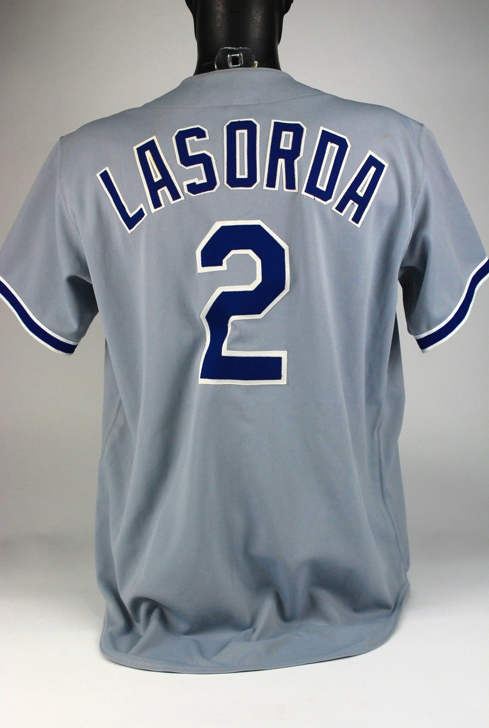 Lot Detail - Tom Lasorda 1988-89 Game Used & Autographed LA Dodgers Jersey  GU 8.5