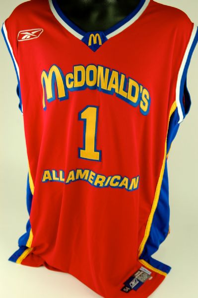 Dwight Howard 2004 Game Used McDonalds All American Game Jersey